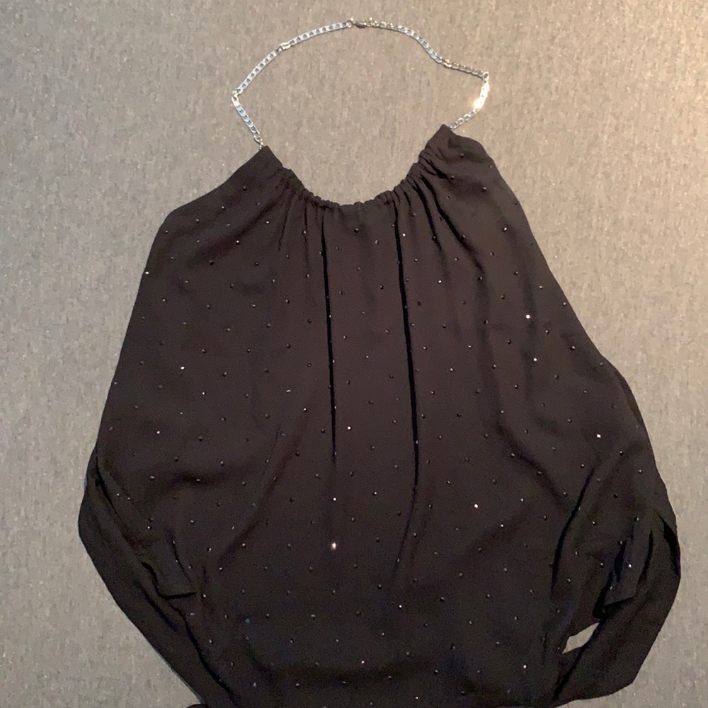 Express backless halter top (S)